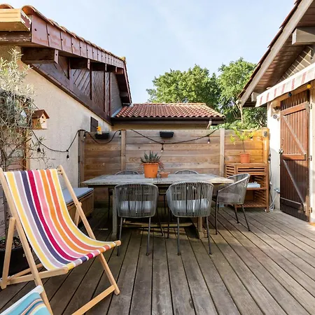 度假居 Superbe Patio Renovee Et Climatisee A Et Aux Portes D'hossegor 卡布勒通